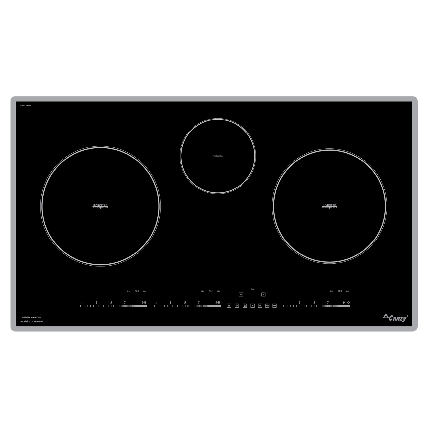 Bếp Điện Từ Hỗn Hợp CZ ML86GB