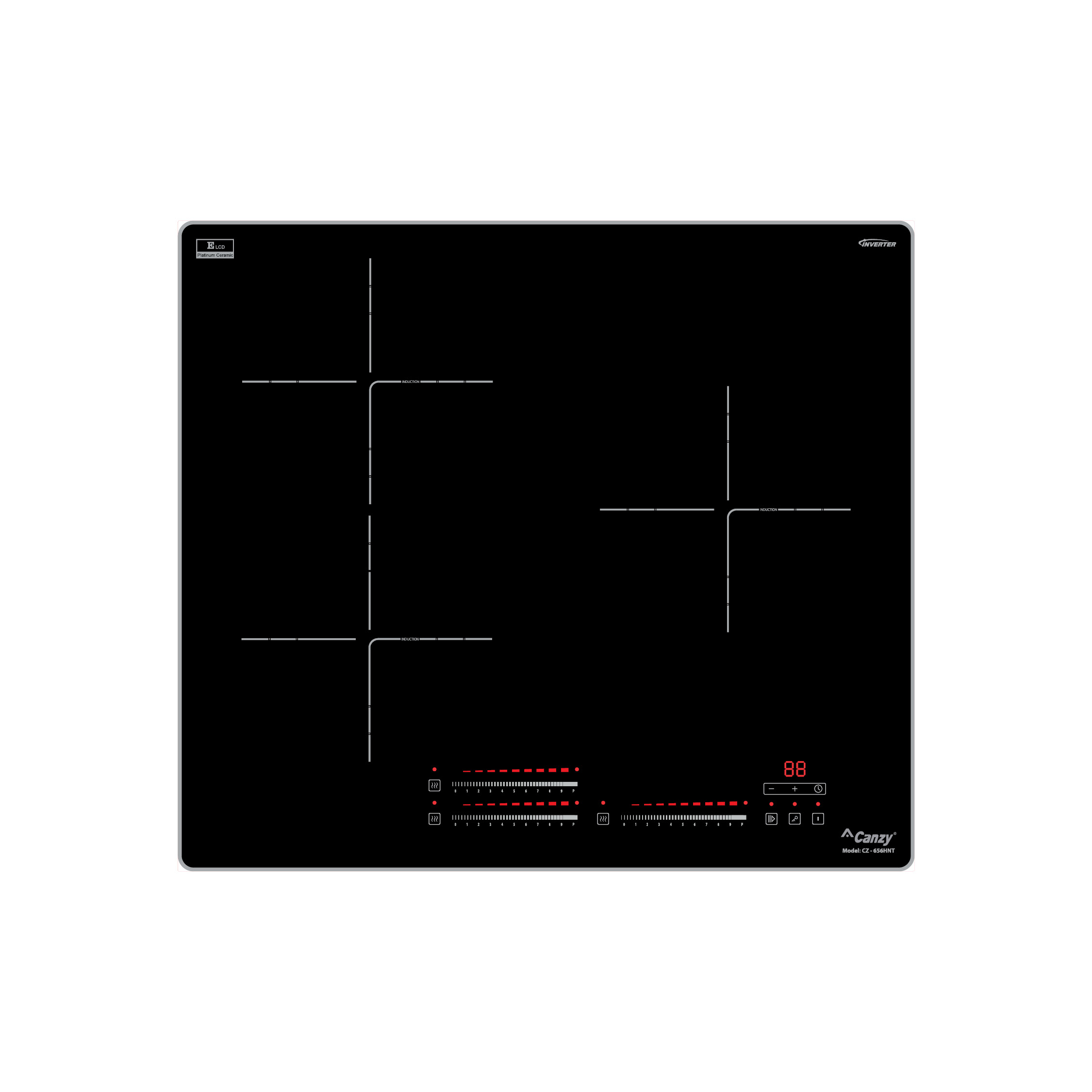 Bếp Từ 3 Vùng Nấu CZ 656HNT