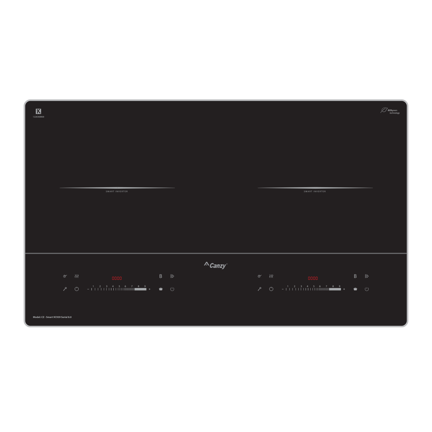 Bếp Từ CZ SMART 9C939 SERIAL 8.0.