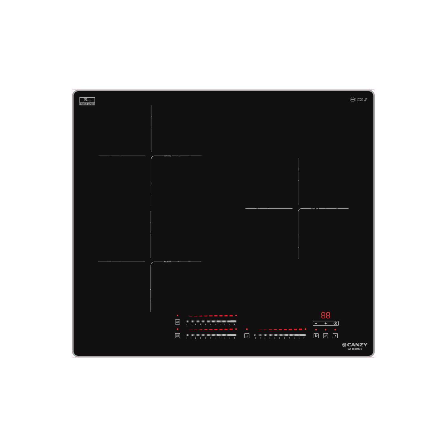 Bếp Từ Ba Vùng Nấu CZ-I60013D