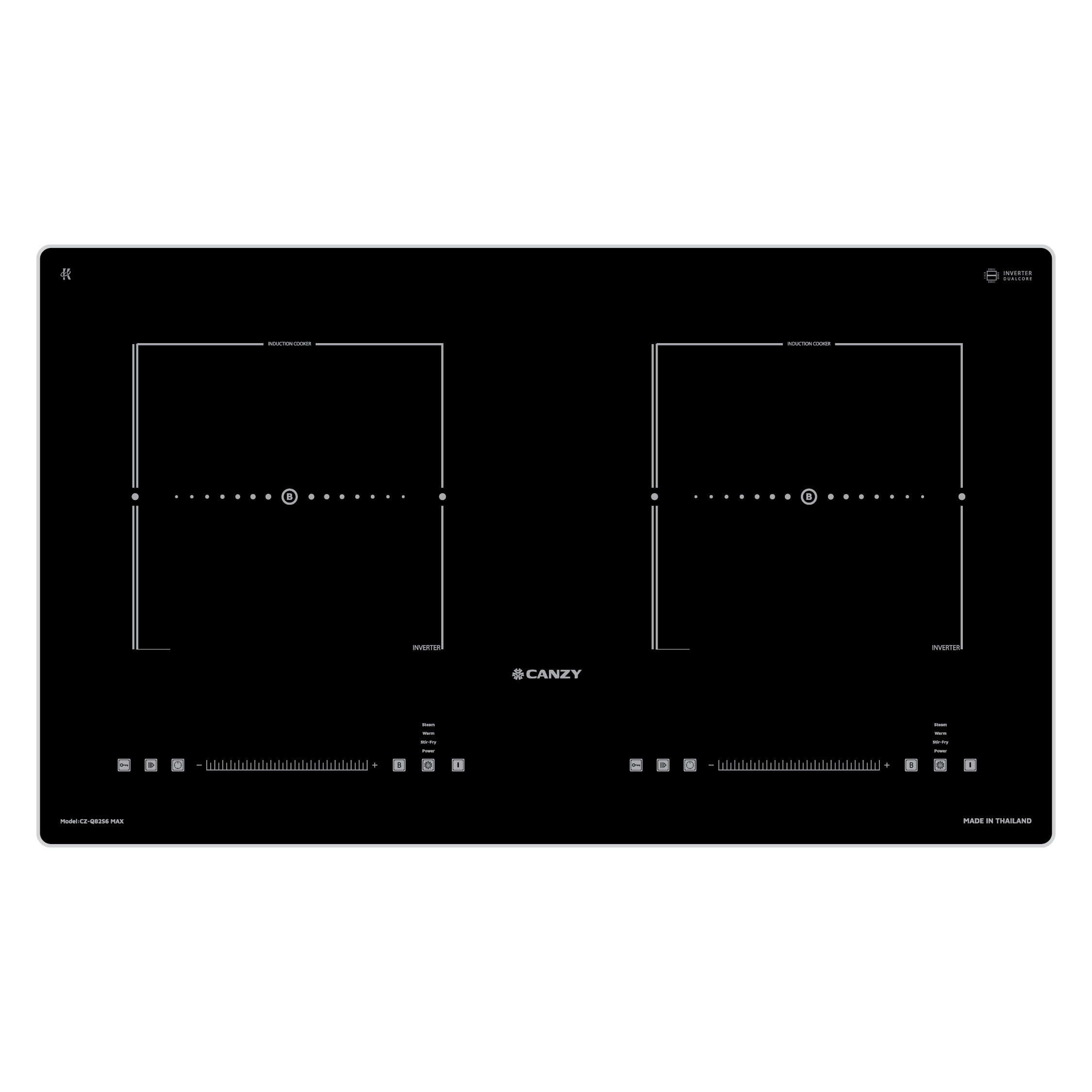 Bếp Từ Đôi Canzy Q82S6 Max