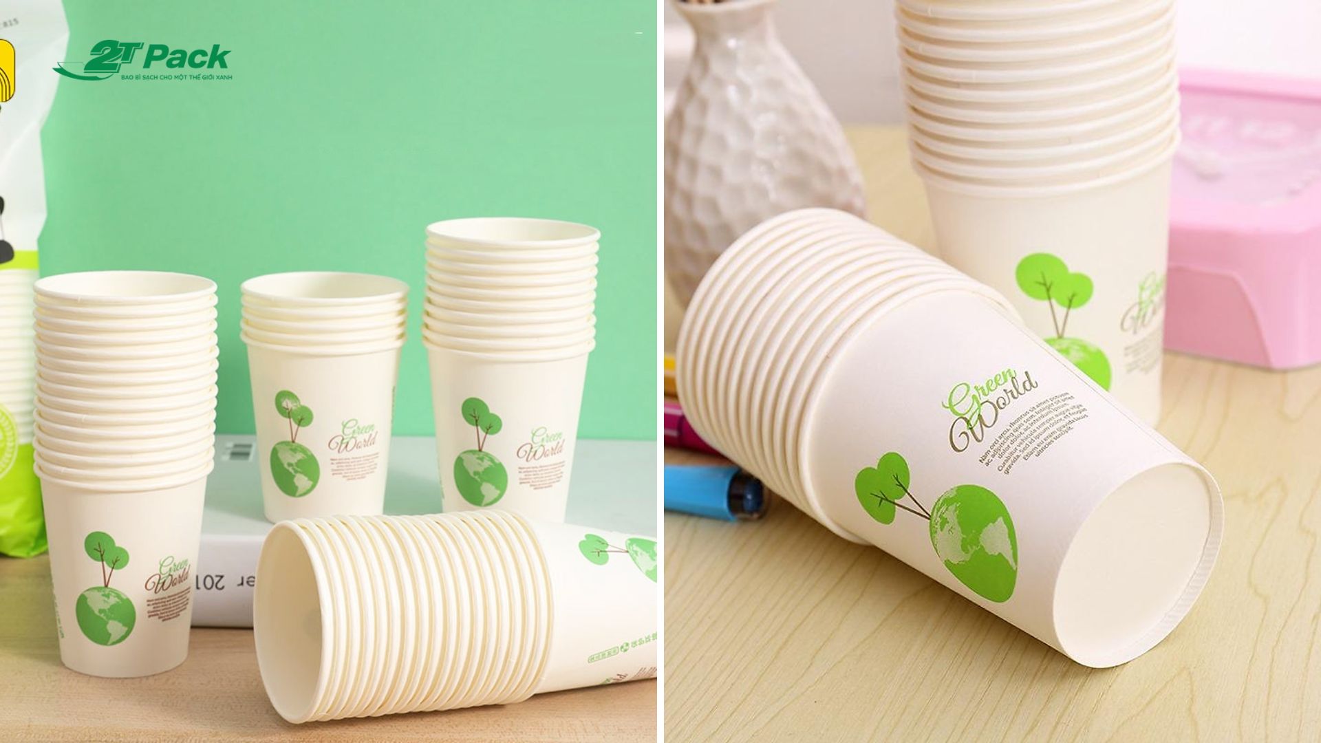 Ly giấy, cốc giấy không chỉ đựng đồ uống mà còn là cách marketing đơn giản