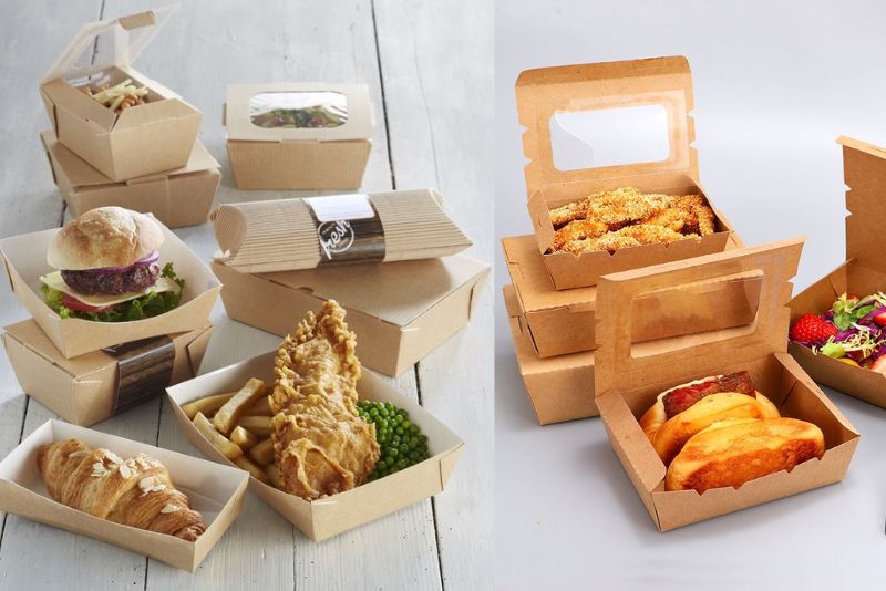 Hộp đựng thức ăn được sản xuất từ nhiều loại chất liệu khác nhau, nhằm đáp ứng nhu cầu đa dạng