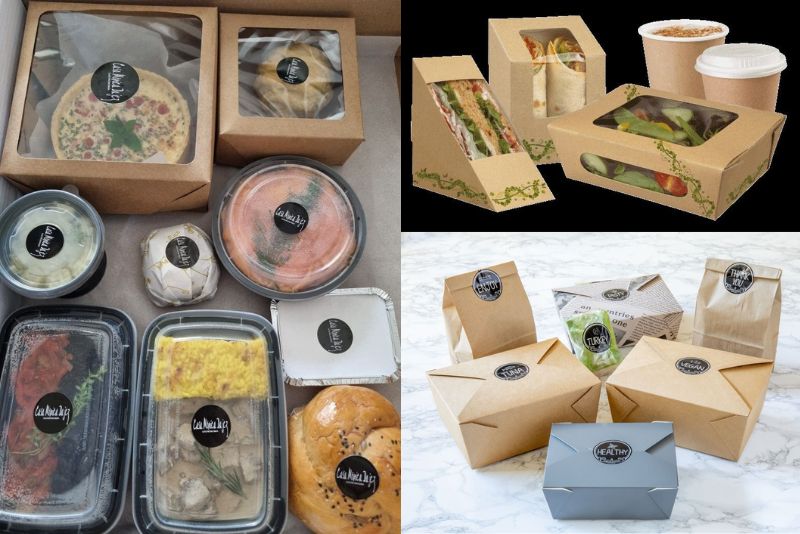 Hộp đựng thức ăn được sản xuất từ nhiều loại chất liệu khác nhau, nhằm đáp ứng nhu cầu đa dạng