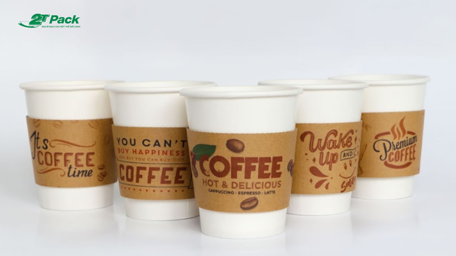 Mẫu ly giấy có kèm theo lớp giấy lót phía ngoài