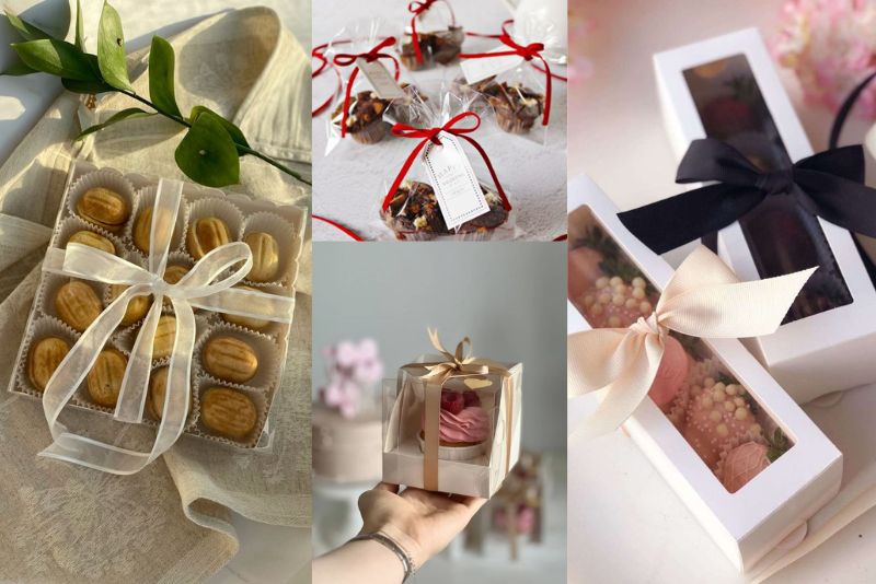 Ngoài hộp và bao bì chính, còn có nhiều phụ kiện trang trí kèm theo giúp sản phẩm thêm nổi bật