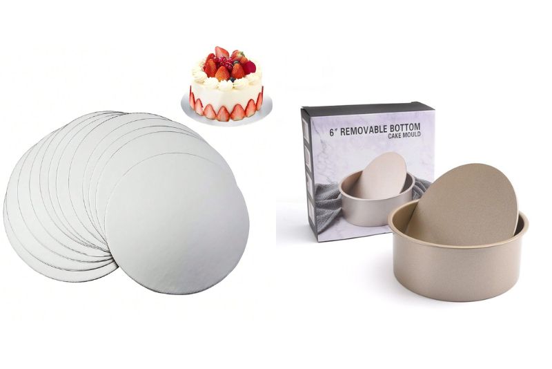 Đế bánh và khay lót là phụ kiện tuy nhỏ nhưng có vai trò quan trọng