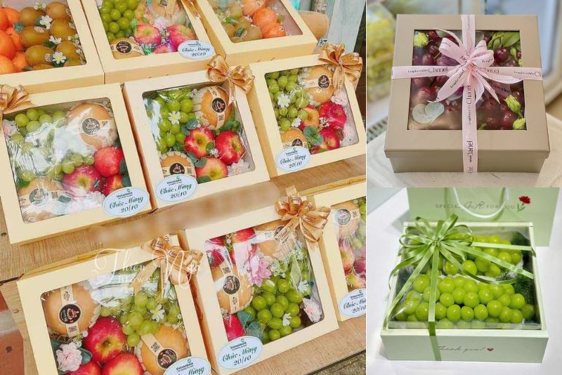 Túi giấy và khay giấy đựng hoa quả là sản phẩm bao bì tiện lợi, thân thiện môi trường