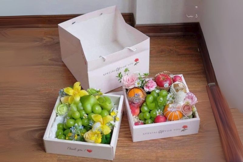 Chất liệu sản xuất túi và khay giấy ảnh hưởng trực tiếp đến độ bền, tính thẩm mỹ