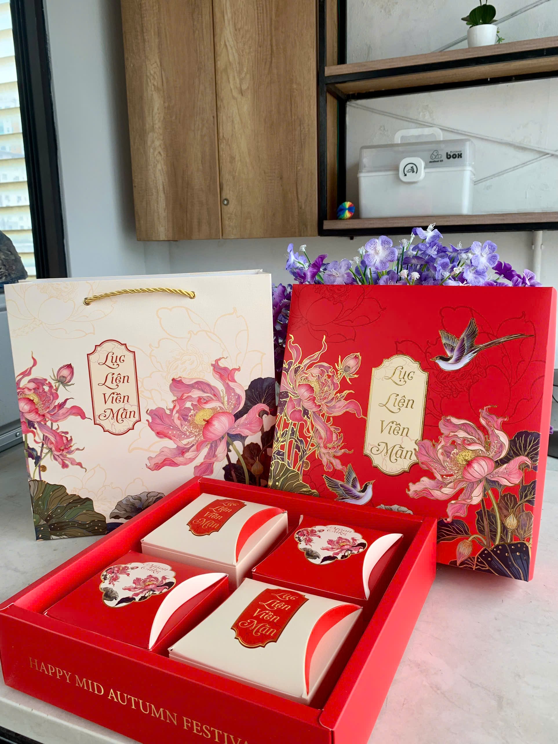 Hộp Trung Thu Lục Liên Viên Mãn (4 bánh)
