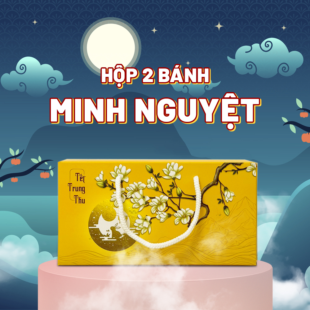 Hộp Đựng Bánh Trung Thu 2 Bánh