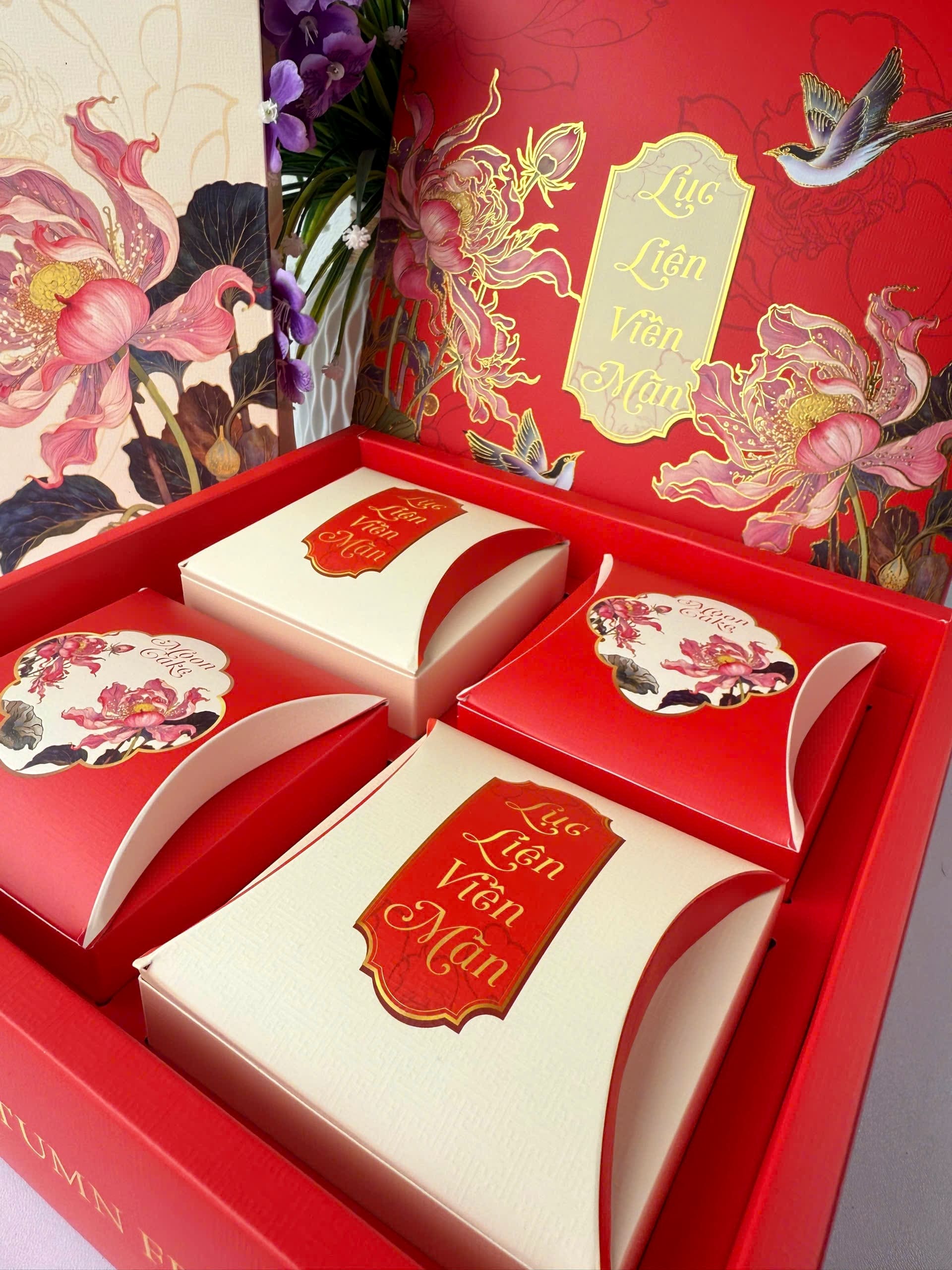 Hộp Trung Thu Lục Liên Viên Mãn (4 bánh)