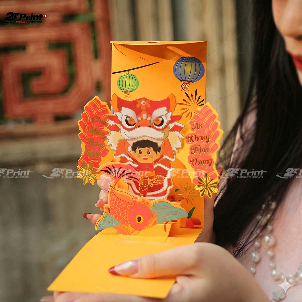 Bao Lì Xì 3D Tết 2026