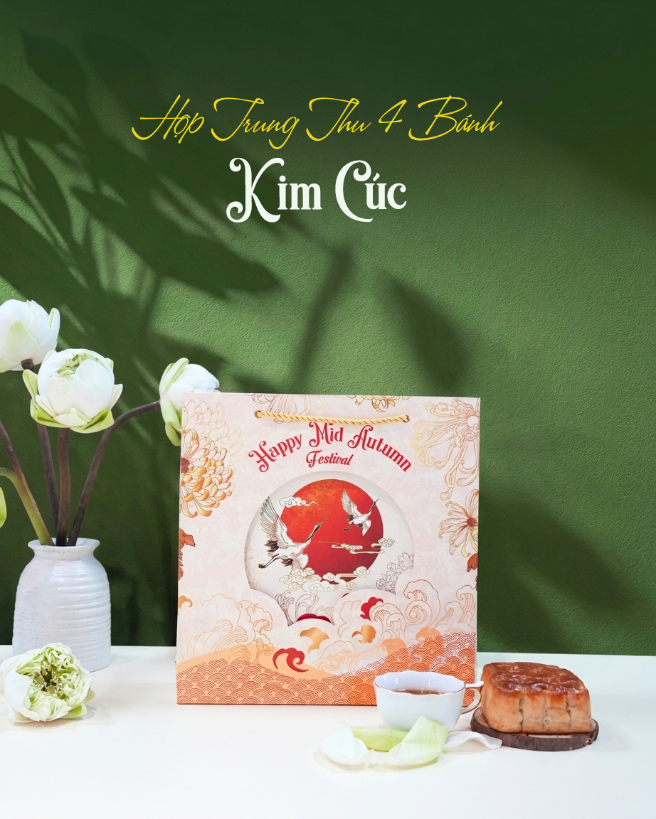 Hộp Trung Thu Kim Cúc (4 bánh)