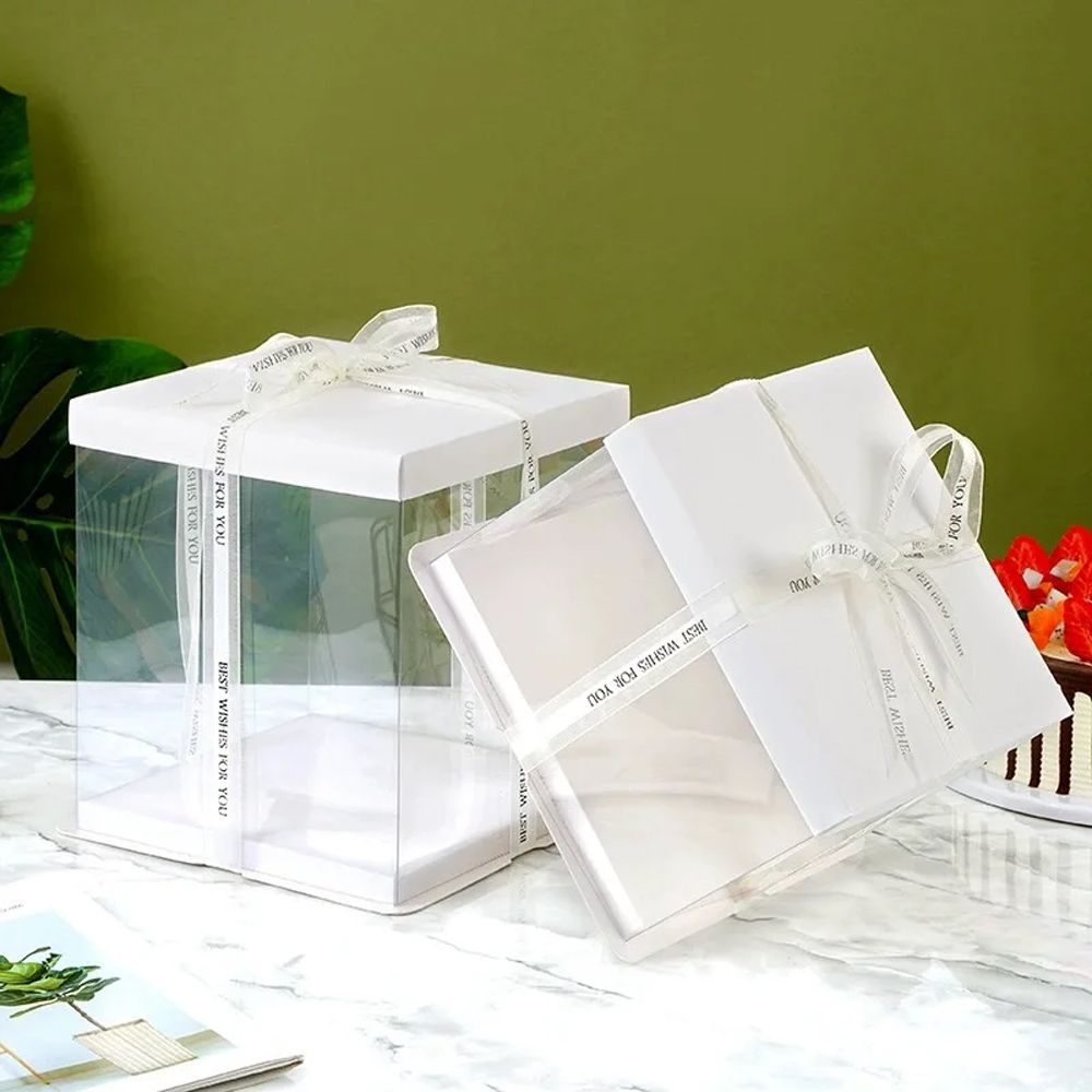 Hộp Mica 3 Chi Tiết (Trắng)
