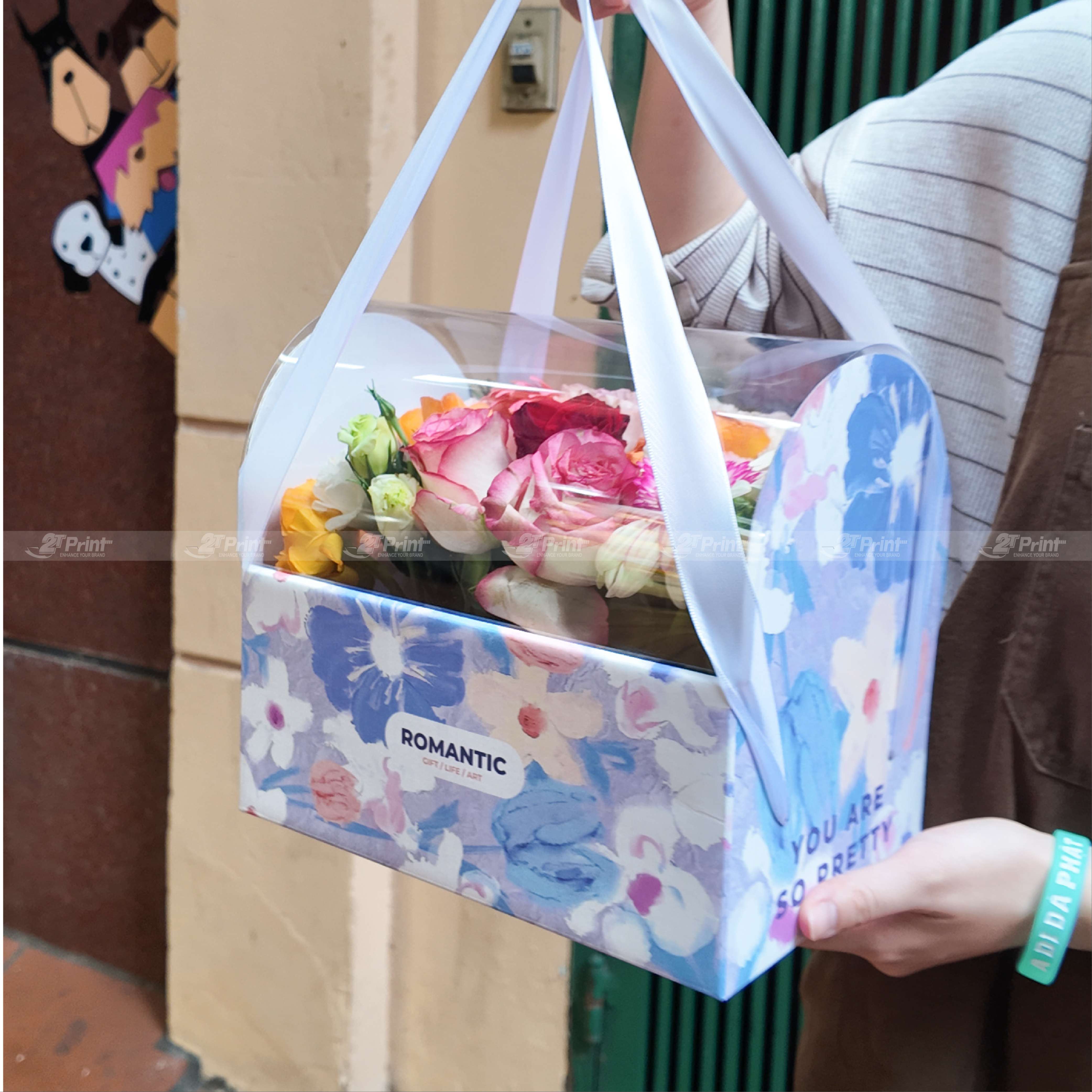 Hộp Mica 2 Ngăn ROMANTIC