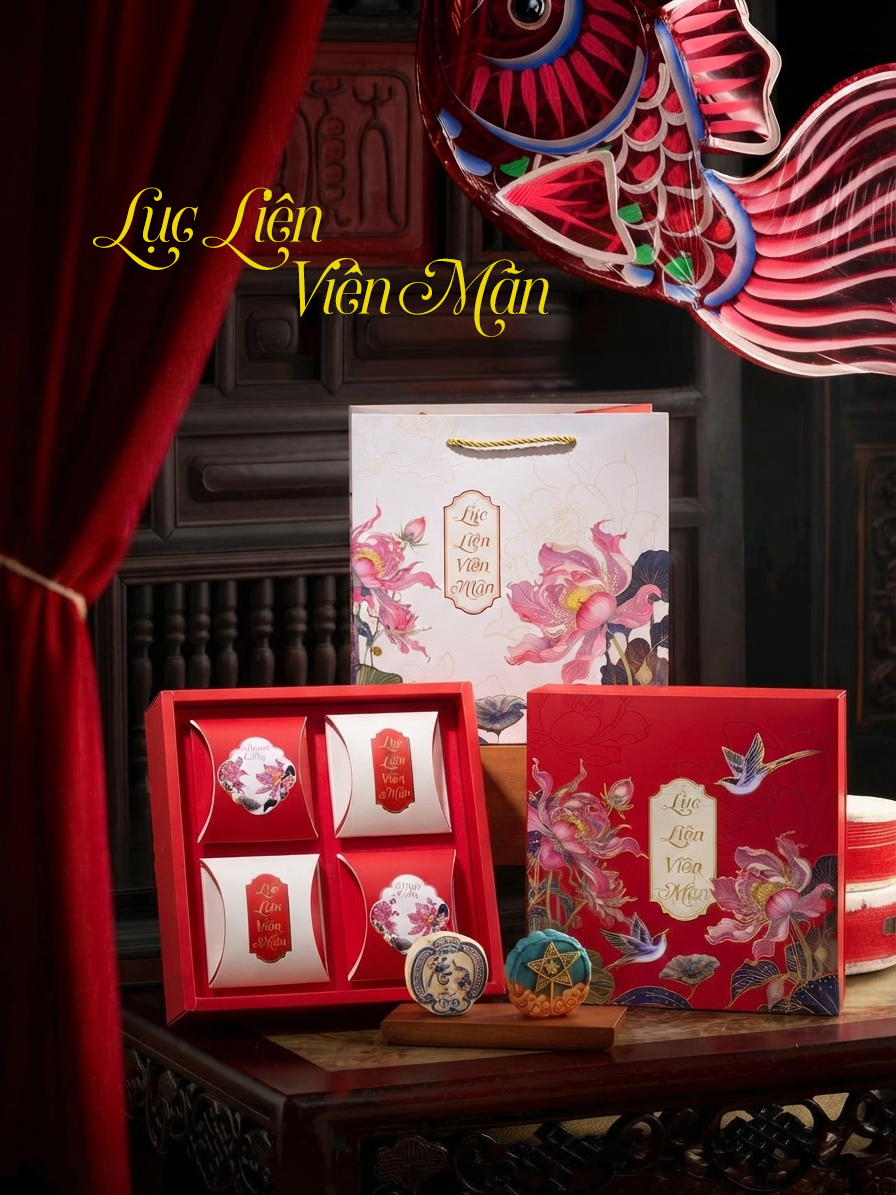 Hộp Trung Thu Lục Liên Viên Mãn (4 bánh)