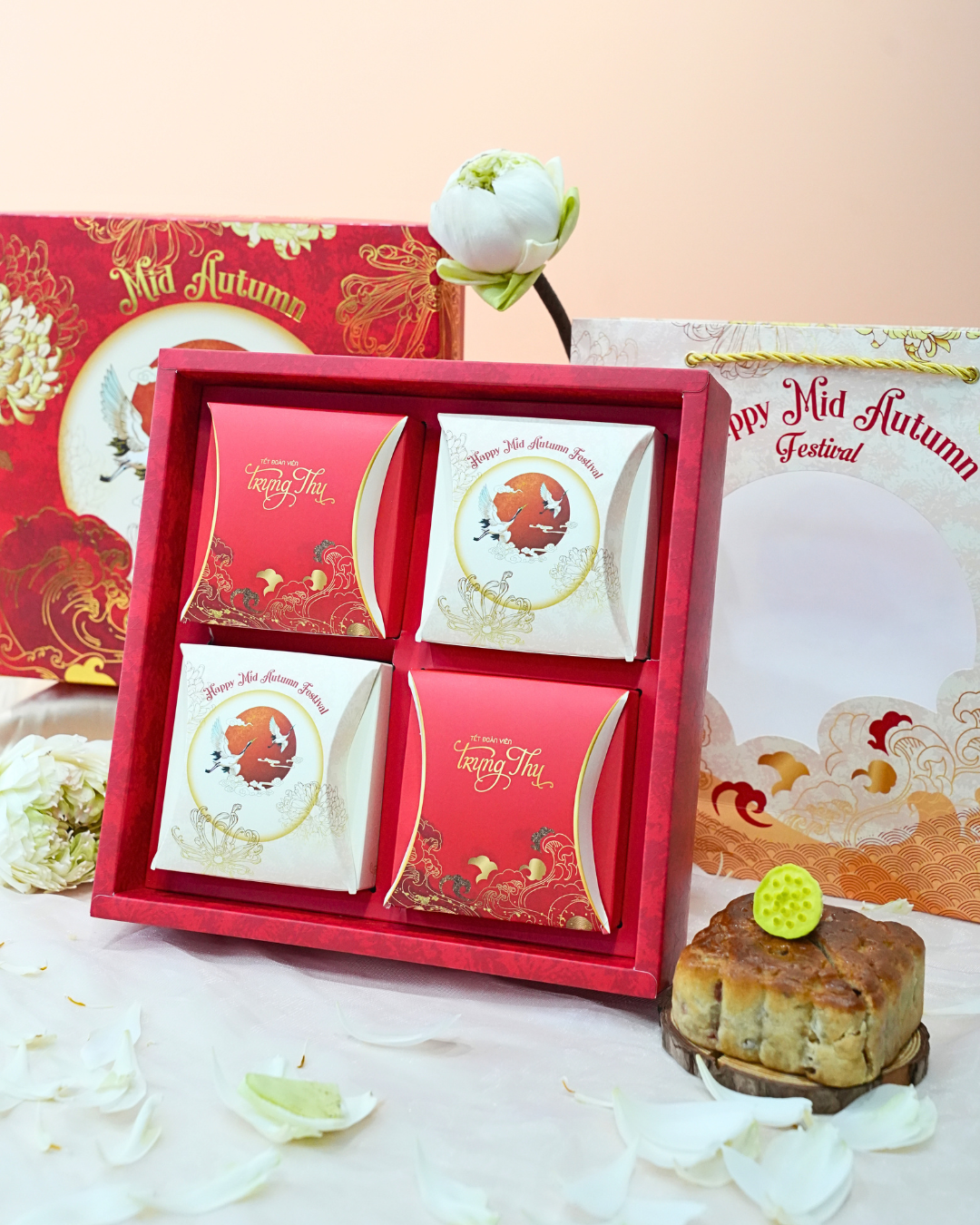 Hộp Trung Thu Kim Cúc (4 bánh)
