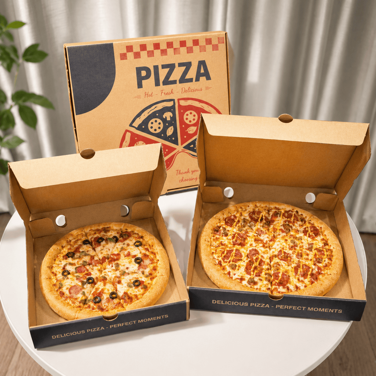 Hộp Pizza In Sẵn