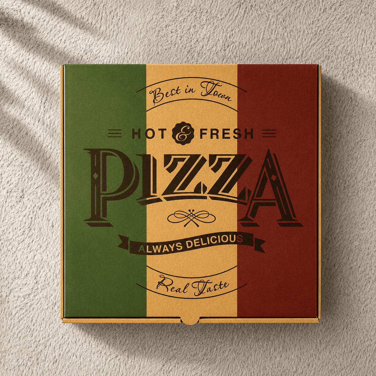 Hộp Pizza In Sẵn