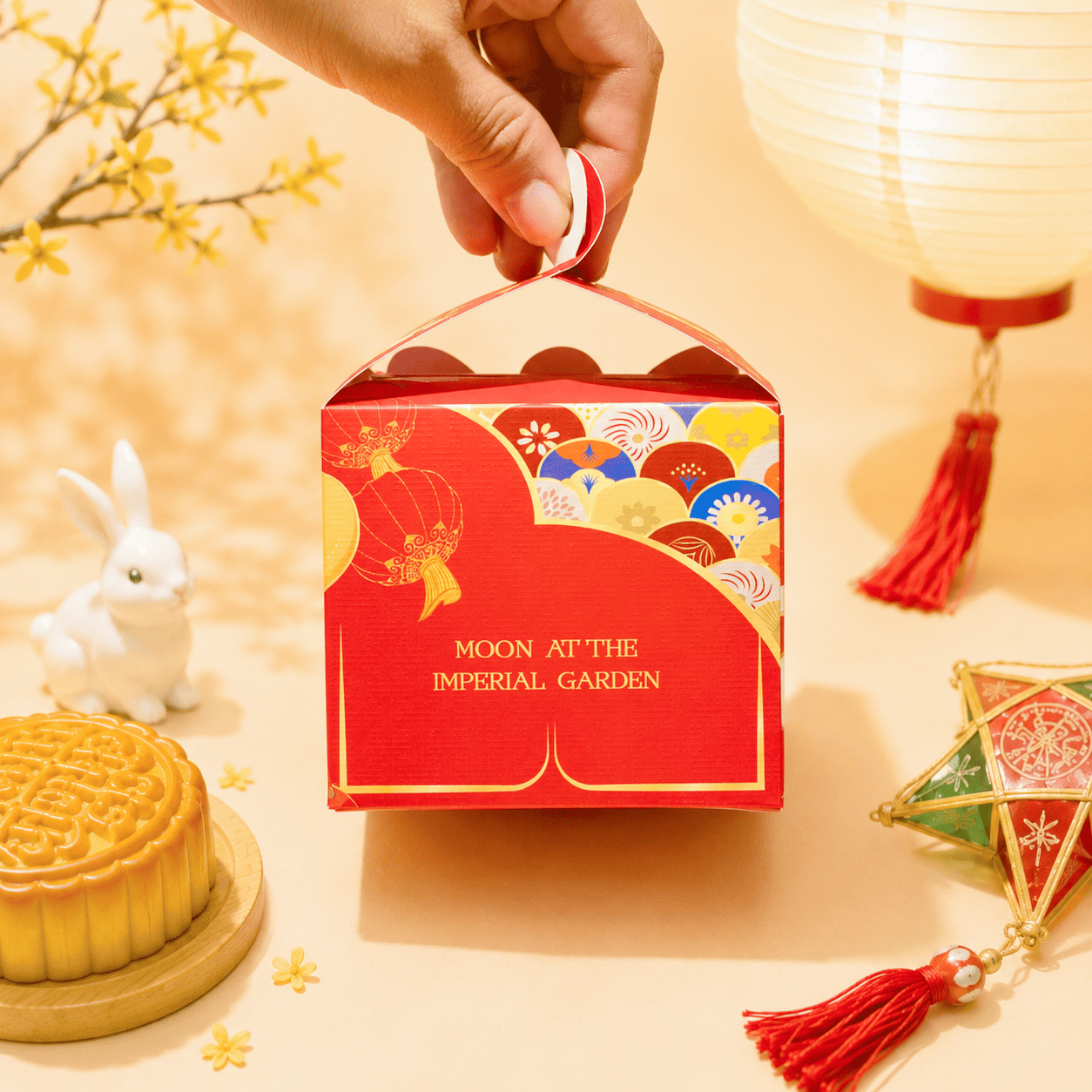 Hộp bánh trung thu Tết Sum Vầy (1 Bánh)