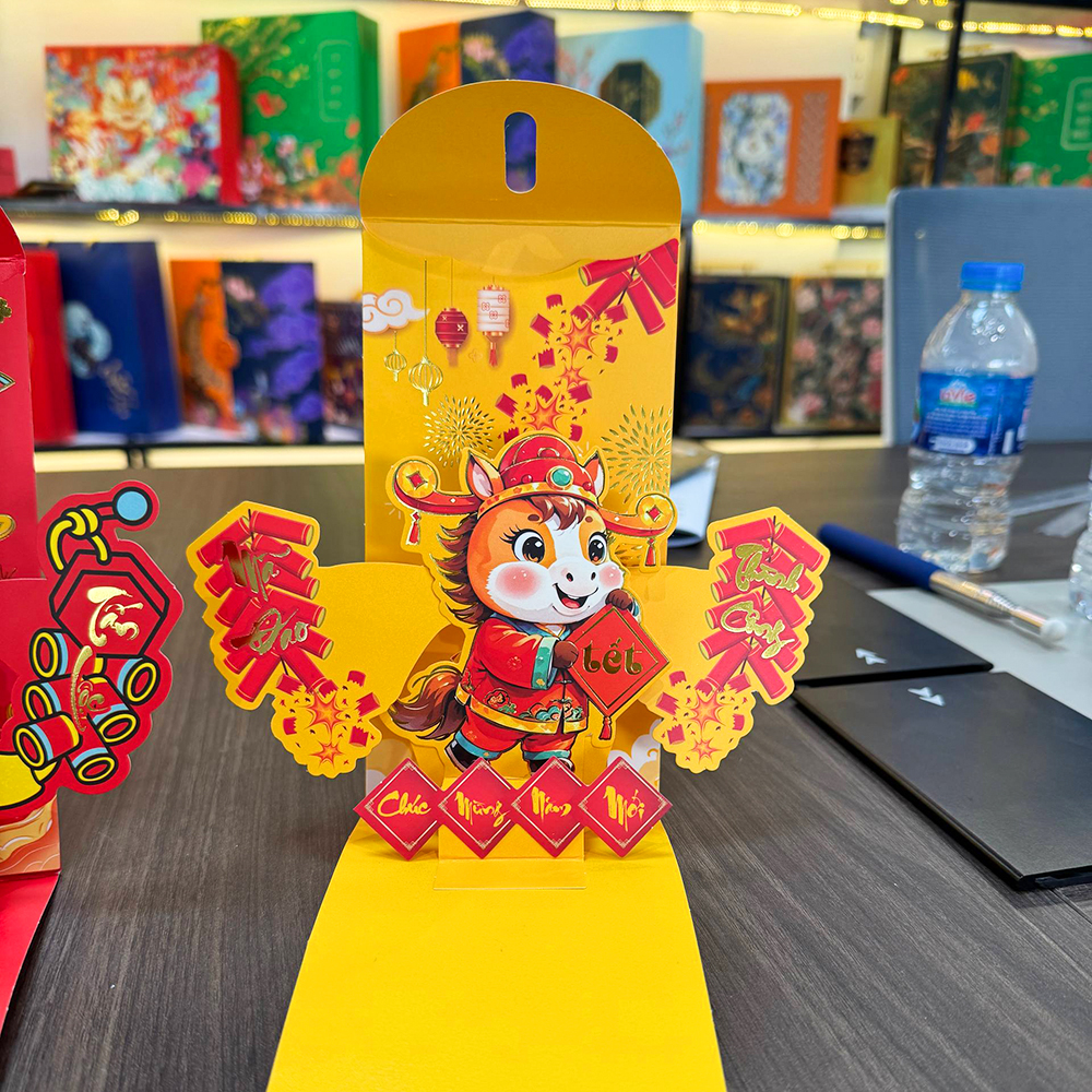 Bao Lì Xì 3D Tết 2026