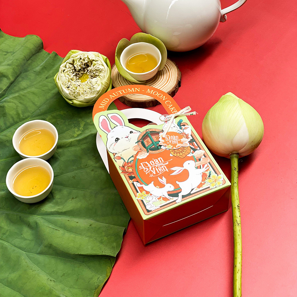 Hộp Đựng Bánh Trung Thu 1 Bánh