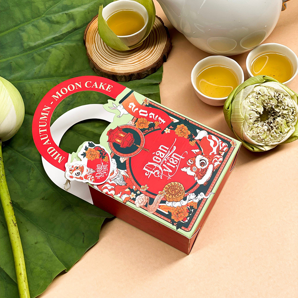 Hộp Đựng Bánh Trung Thu 1 Bánh