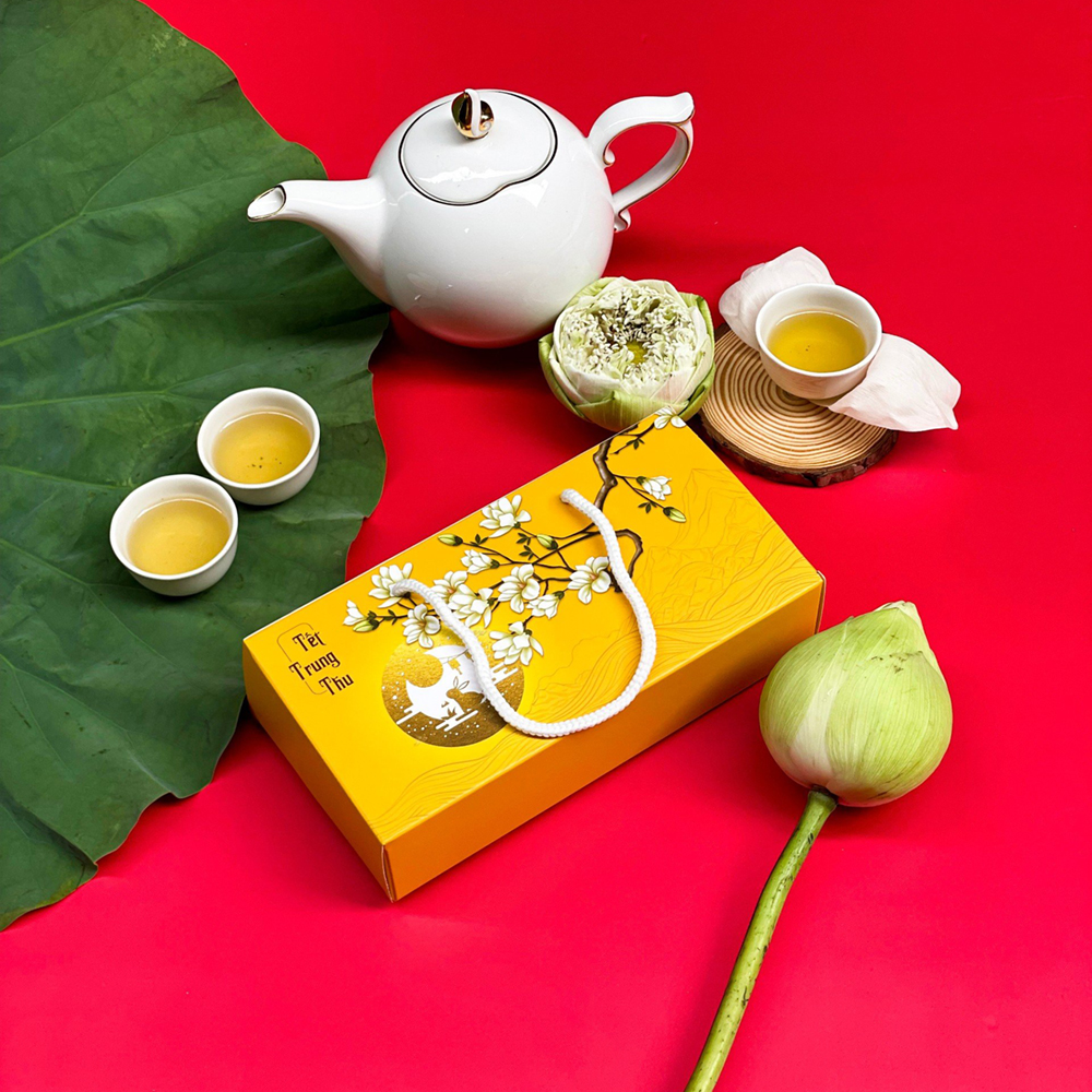 Hộp Đựng Bánh Trung Thu 2 Bánh