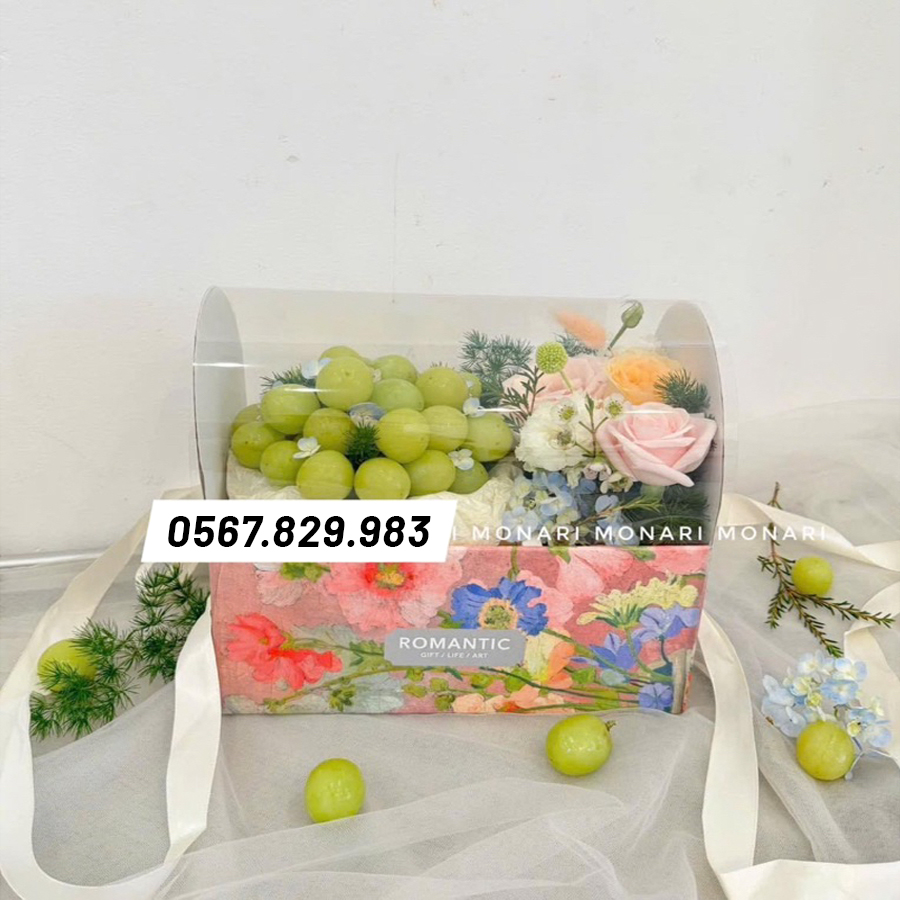 Hộp Mica 2 Ngăn ROMANTIC