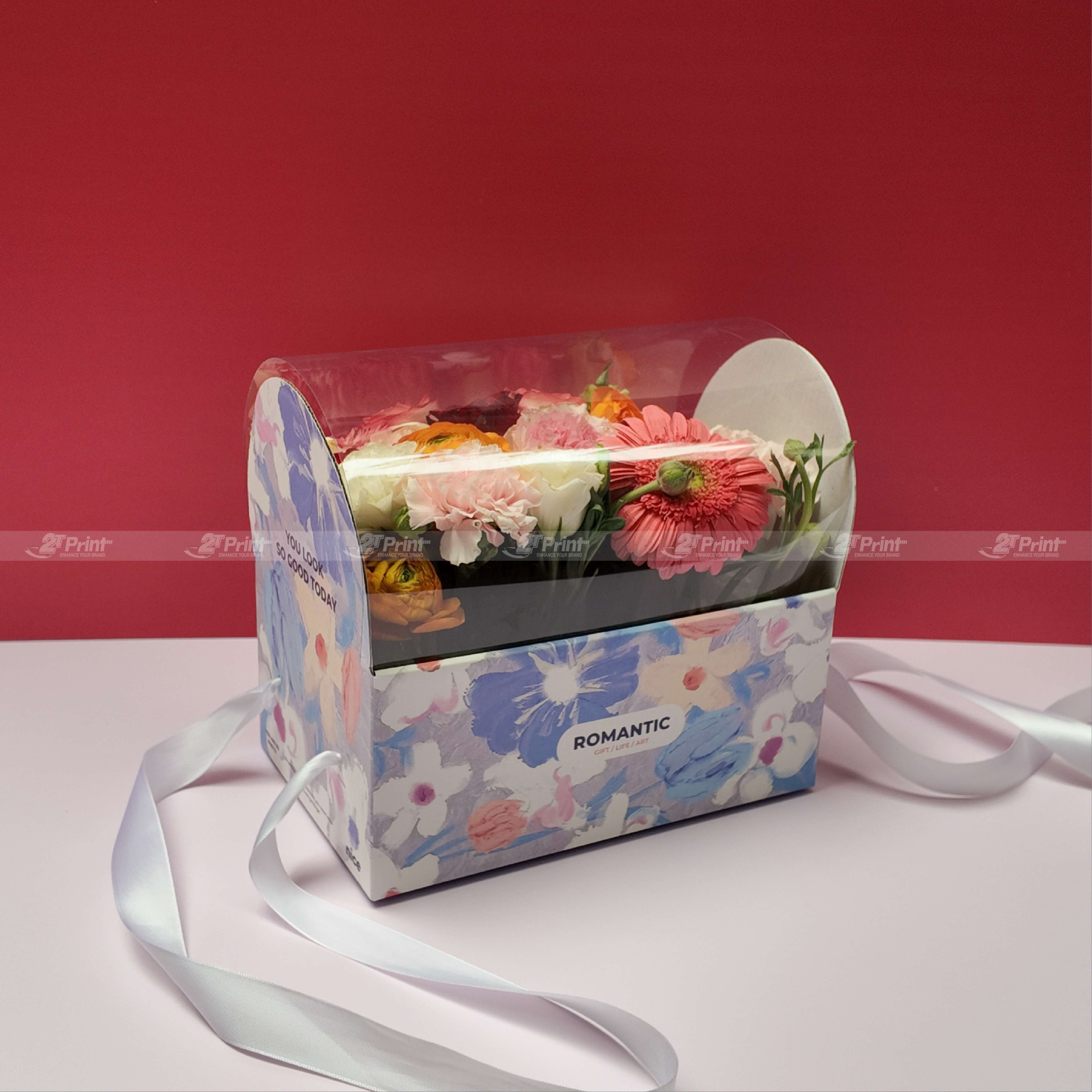 Hộp Mica 2 Ngăn ROMANTIC