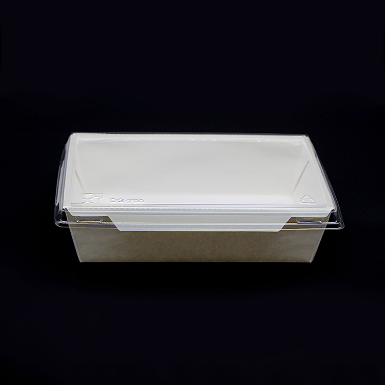 Hộp Kraft Nắp PET Dùng 1 Lần