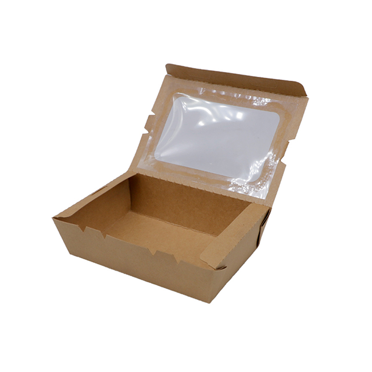 Hộp Kraft Cửa Sổ Bóng Kính