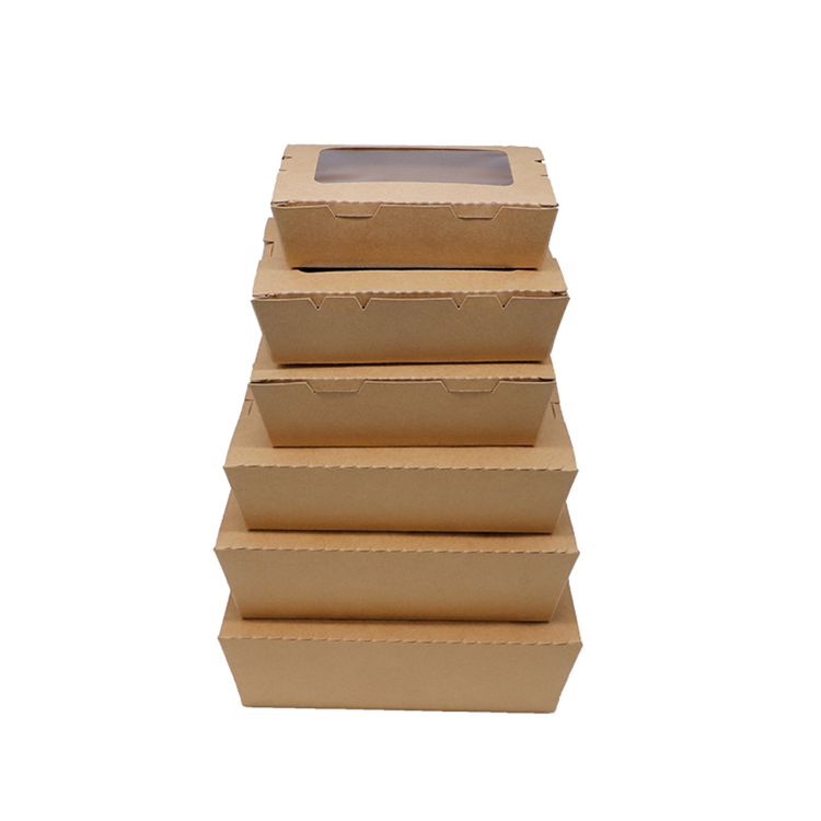 Hộp Kraft Cửa Sổ Bóng Kính