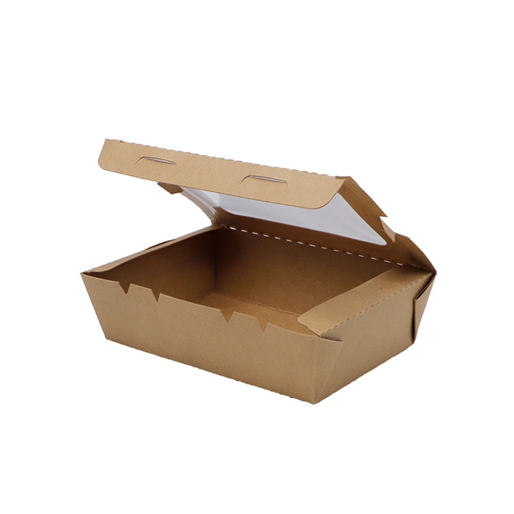Hộp Kraft Cửa Sổ Bóng Kính