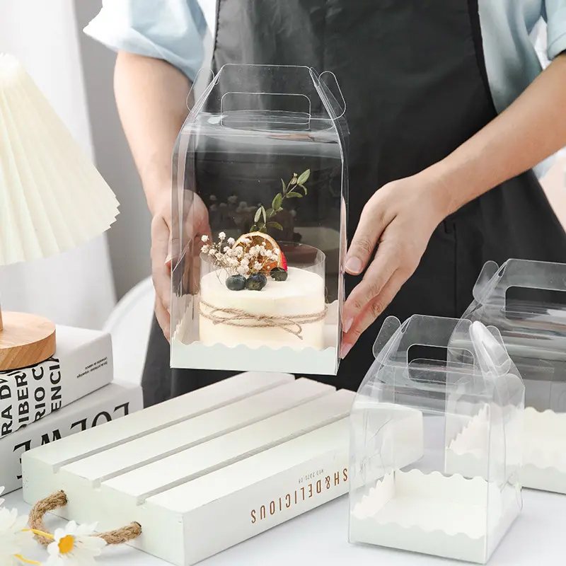 Hộp Mica Kèm Đế Lót Ren