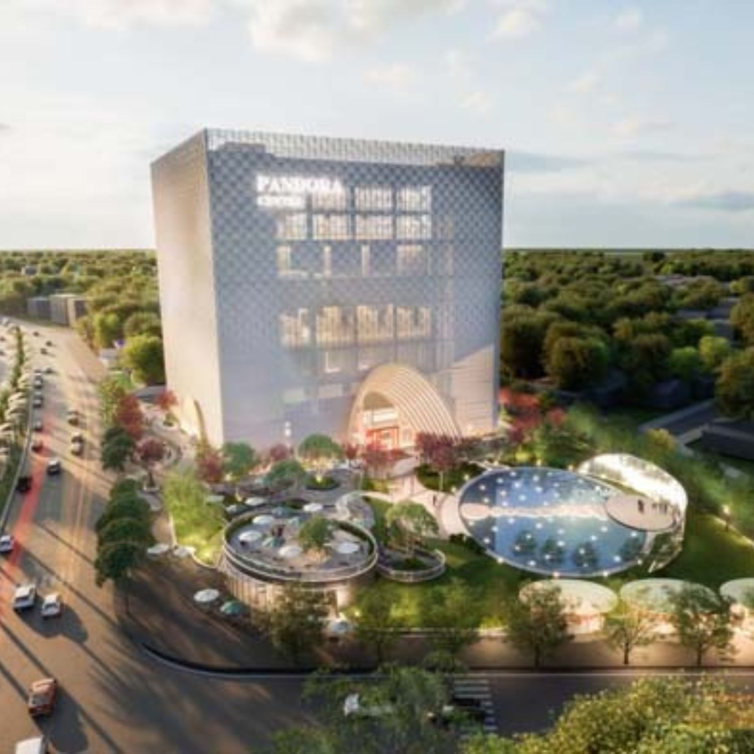 🌟 Cùng Keo Dán Gạch Crocodile Góp Mặt Trong Dự Án Pandora Center Hải Phòng!