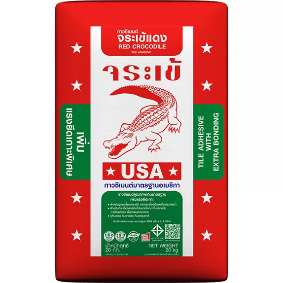 Red  Crocodile Tile Adhesive