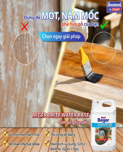 Giải pháp sơn cho gỗ