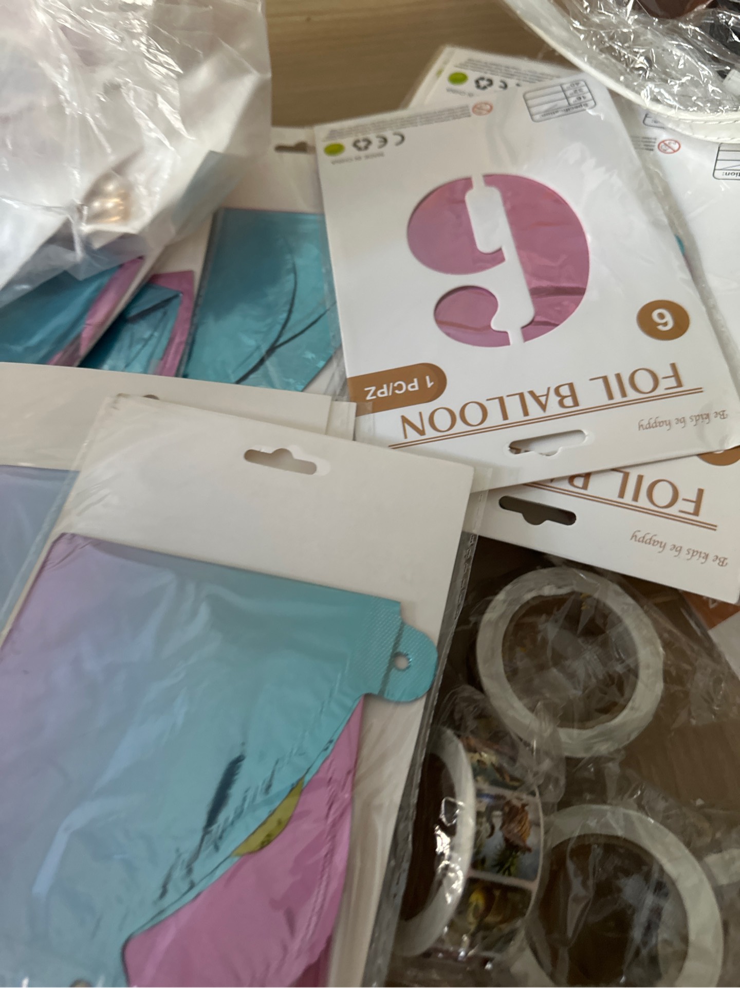 [16 Inch] Bóng Số Chuyển Sắc