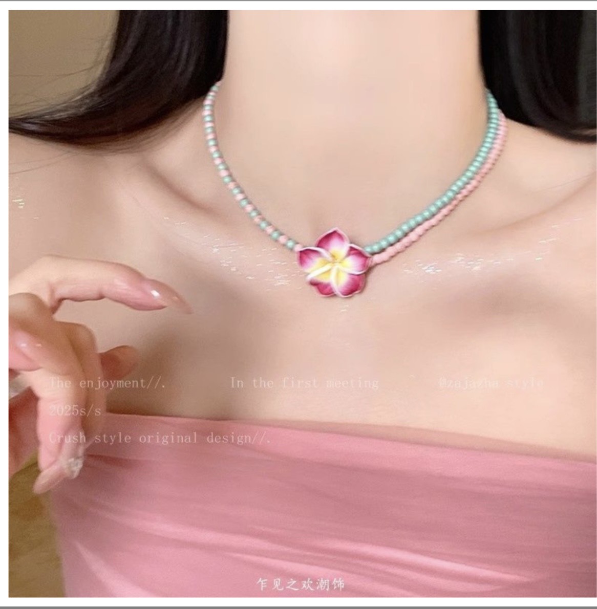 Dây Chuyền Hoa Xinh