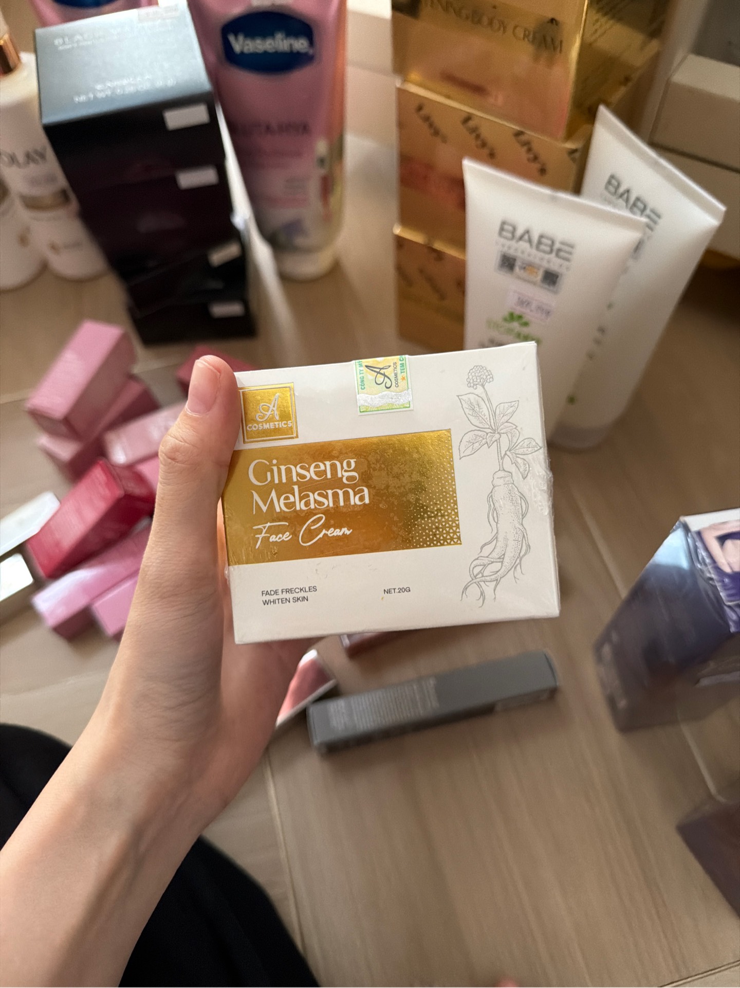 [25g] Kem Nám Chữ A
