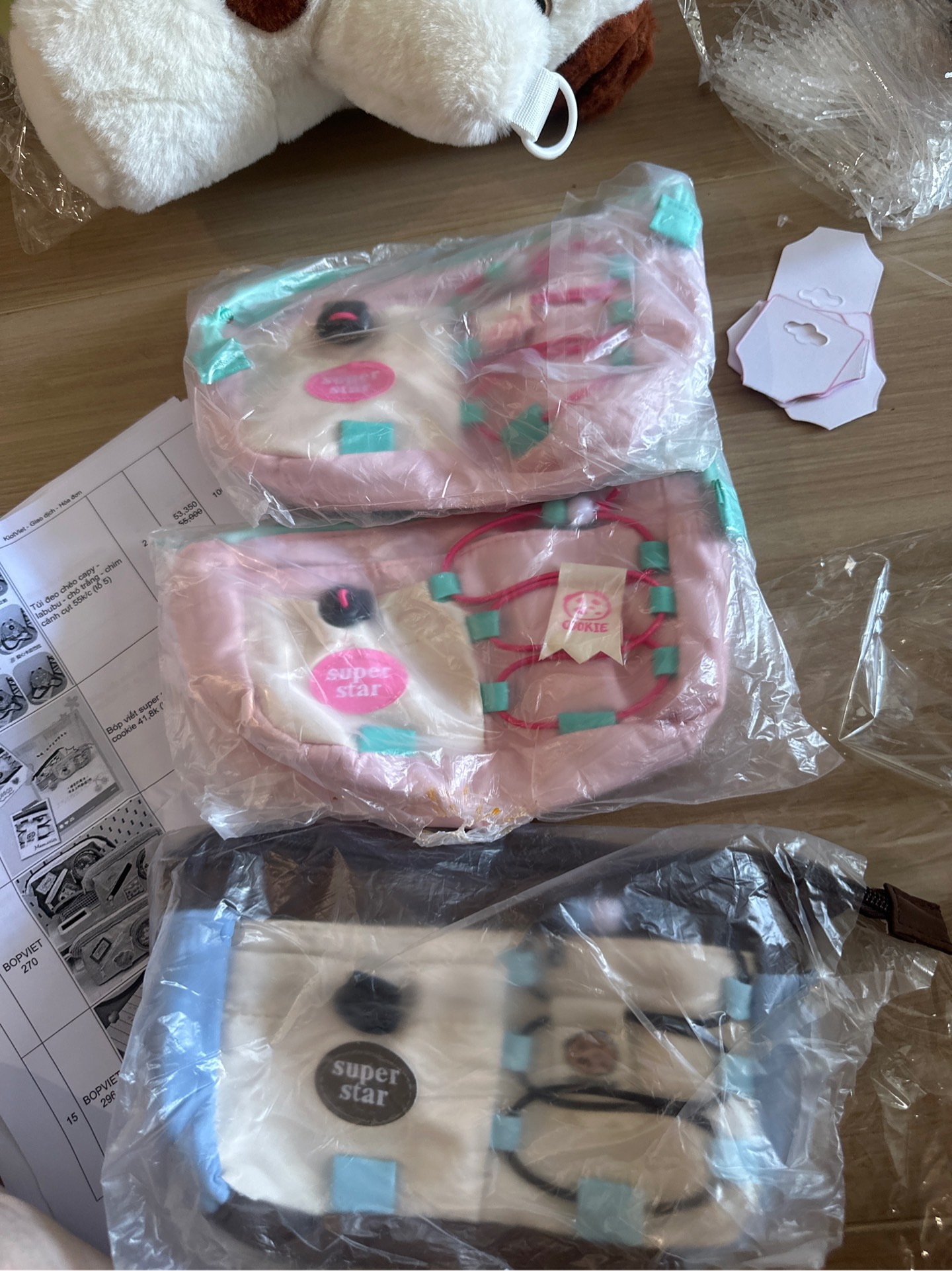 Bóp Viết Super Star Tag Cookie