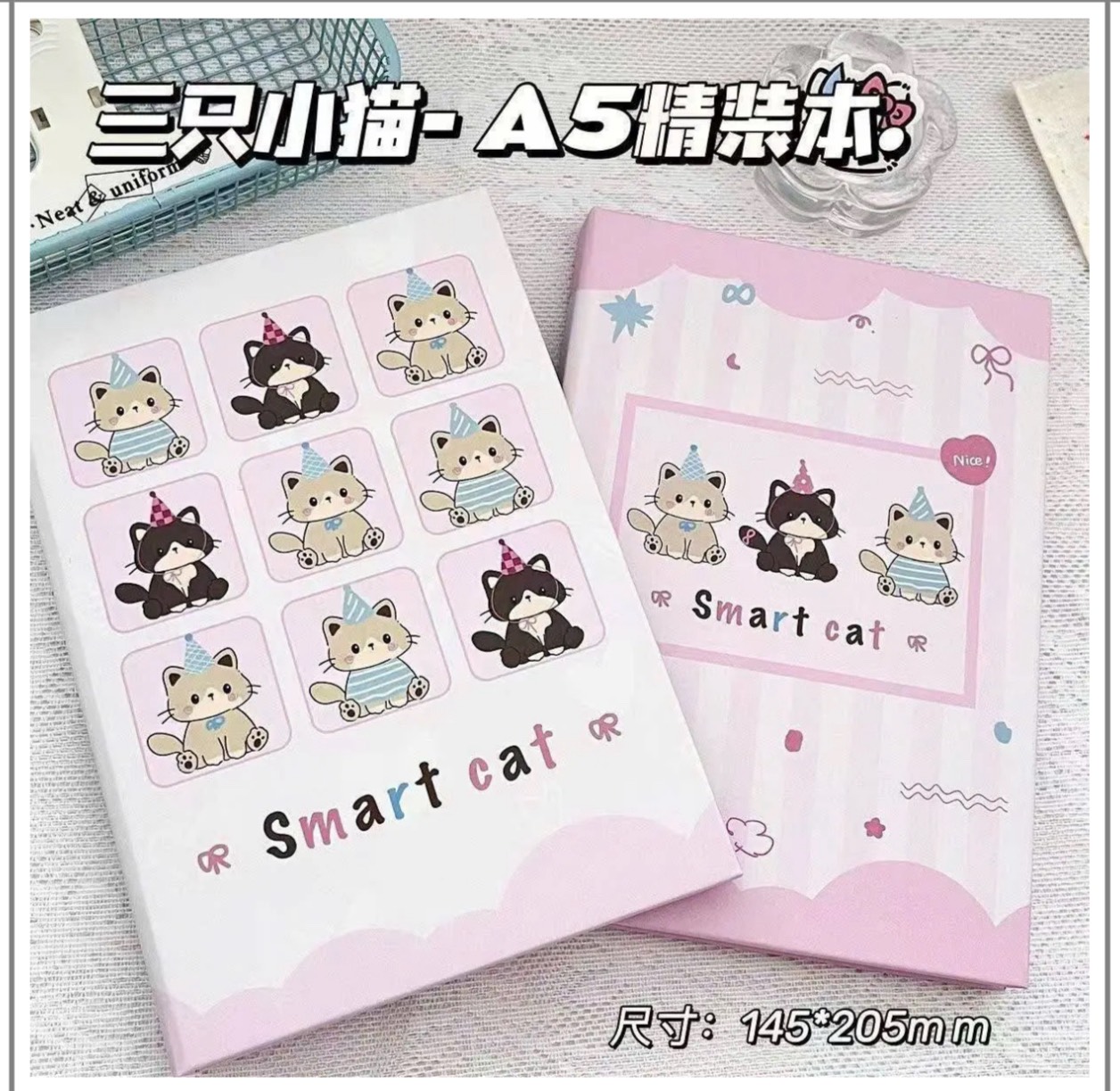 Sổ A5 Smart Cat