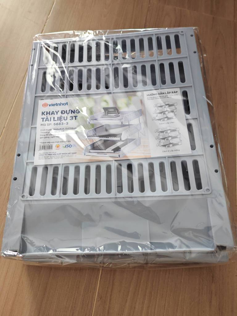 Khay Đựng Tài Liệu 3 Tầng