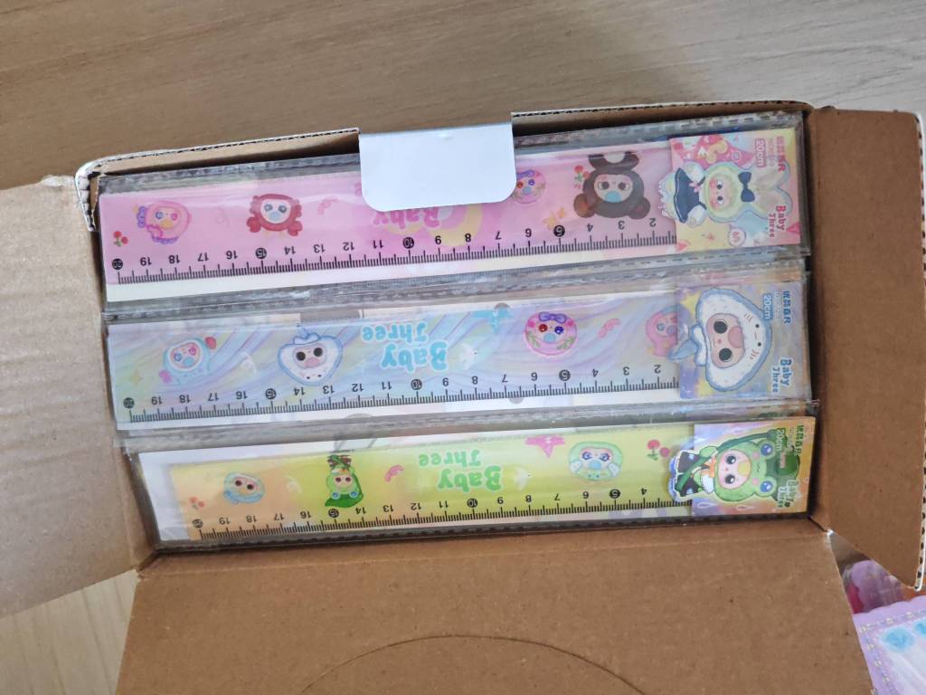 Thước 20cm Baby Three