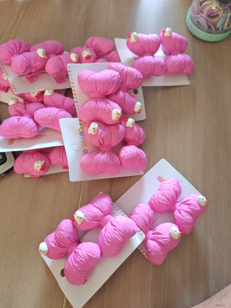 Set Kẹp Tóc Hồng (2 Cái)