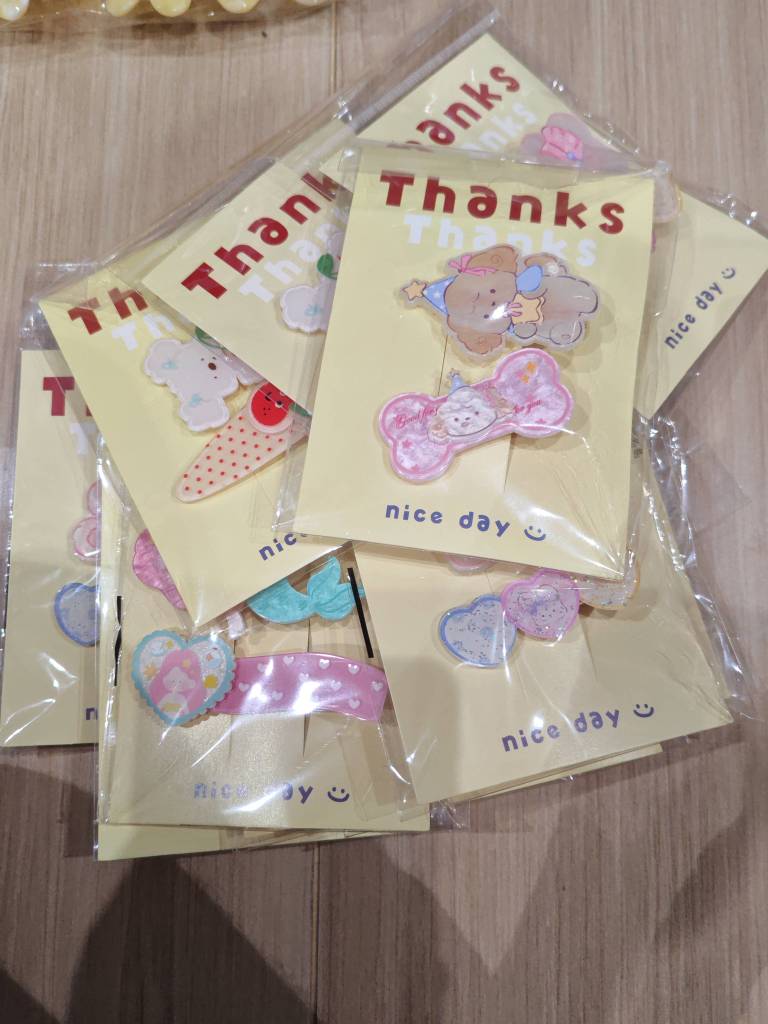 Set 2 Kẹp Mái Gấu Yêu