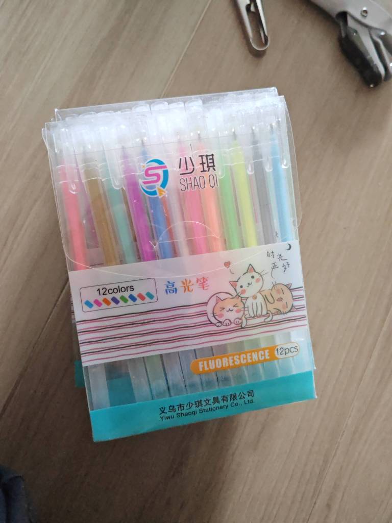 Hộp 12 Viết Gel Màu