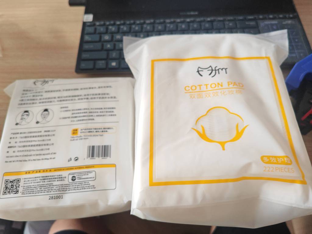 Bông Tẩy Trang Cotton 222 Miếng